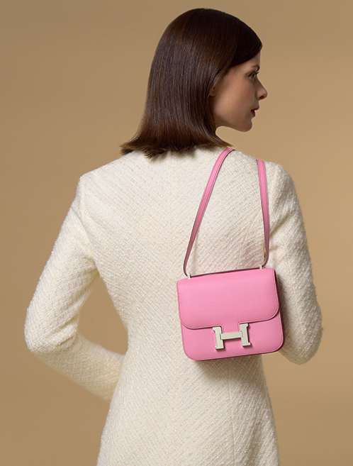 SACLÀB Hermès Constance 18 Epsom 5P Bubblegum