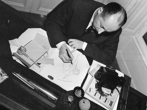 Designer Christian Dior Paris
