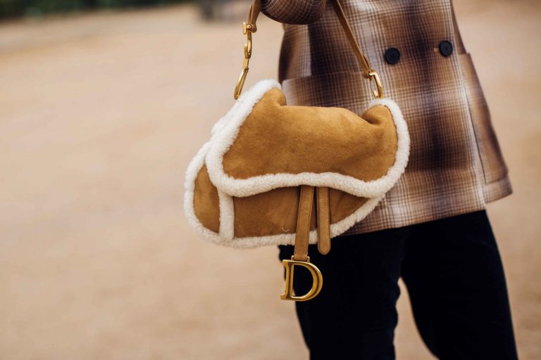 Dior Saddle Shearling SACLÀB