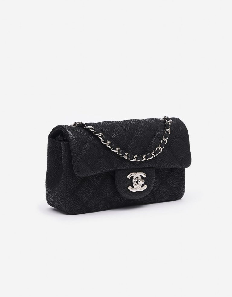 Chanel Timeless Extra Mini Caviar Black Saclàb Side