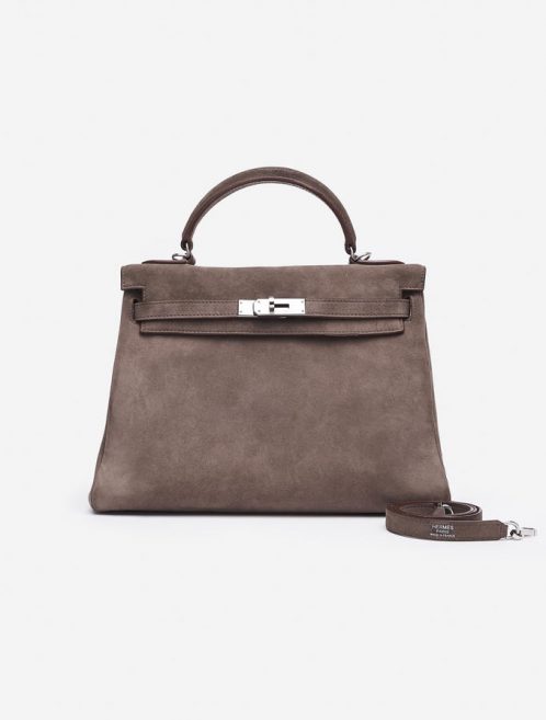 Hermès Kelly 32 Taupe Doblis Saclab