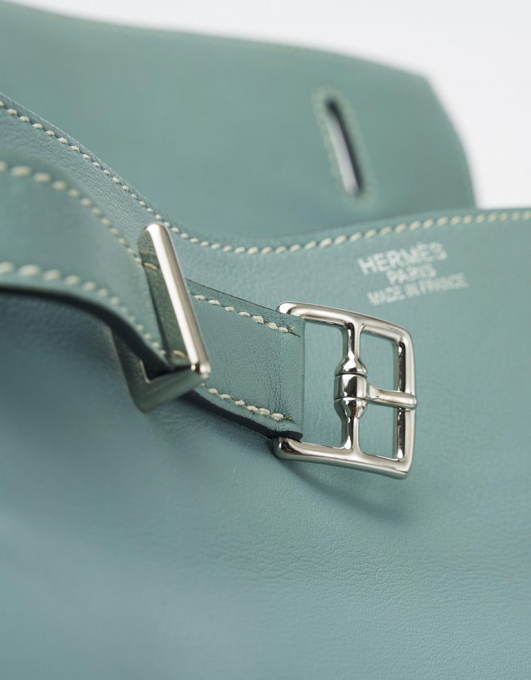 Hermes Kelly Flat 35 Swift Blue Jeans Saclàb Strap Buy Vintage Sell Luxury