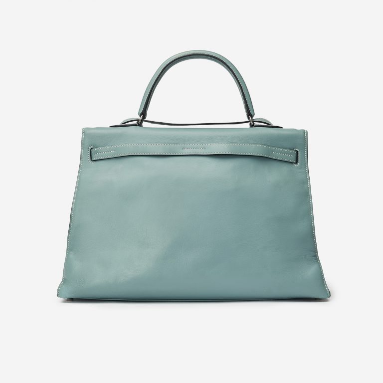 Hermes Kelly Swift Blue Jean