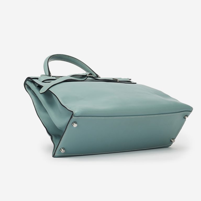 Hermes Kelly Swift Blue Jean