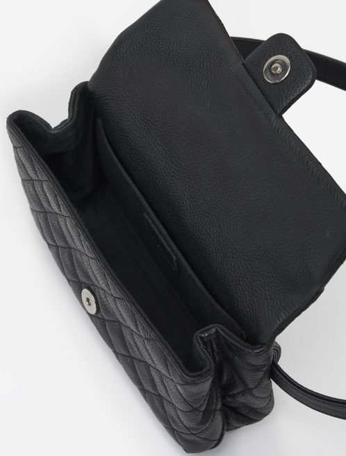 Chanel Uniform 2.55 Belt bag Caviar Black Saclàb Inside