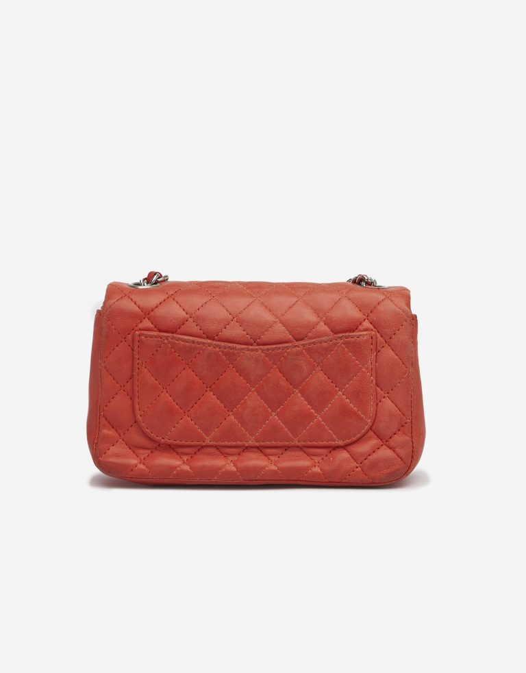 Chanel Timeless Extra Mini Lamb Red Saclàb Back