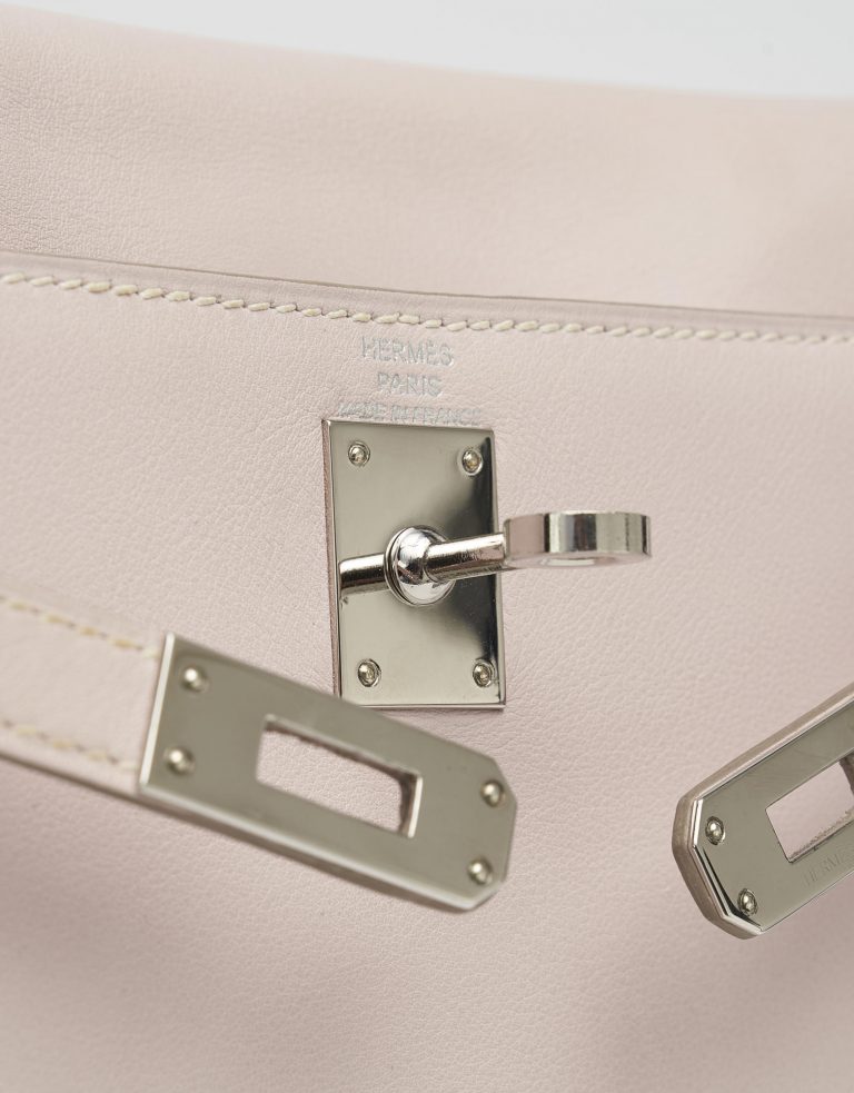 Hermès Kelly Danse Swift Rose Dragée Saclàb Logo