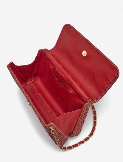 Chanel Timeless Picnic Wicker Red Saclàb Inside