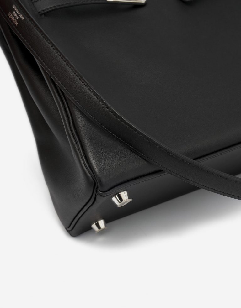 Hermès Kelly 25 Swift Black Saclab Corners