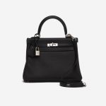 Hermès Kelly 25 Swift Black Saclab