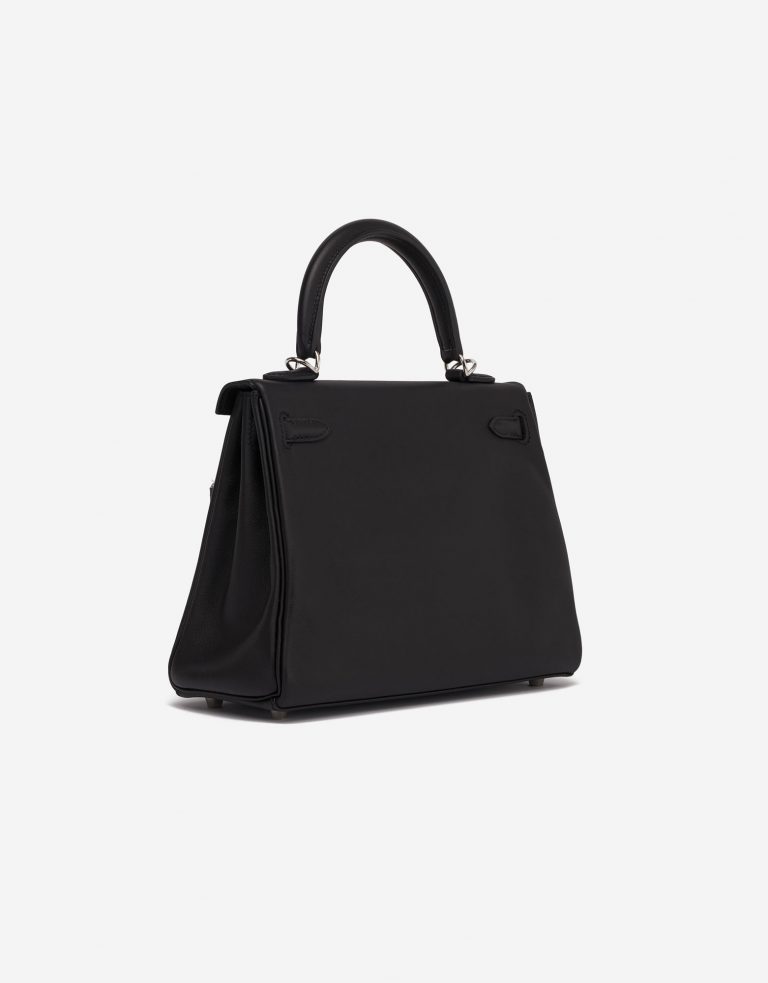 Hermès Kelly 25 Swift Black Saclab S1