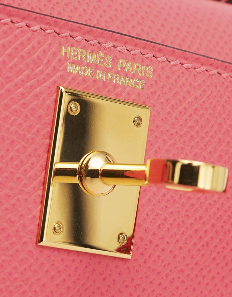 Hermes Kelly 20 Epsom Rose Azalee Mini L