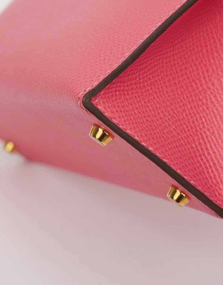 Hermes Kelly 20 Epsom Rose Azalee Mini C