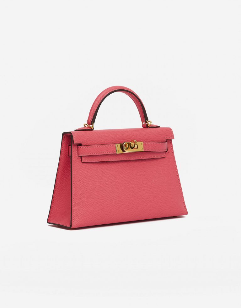 Hermes Kelly 20 Epsom Rose Azalee Mini S