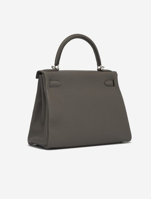 Hermès Kelly 28 Togo Étain Saclab designer bag resale