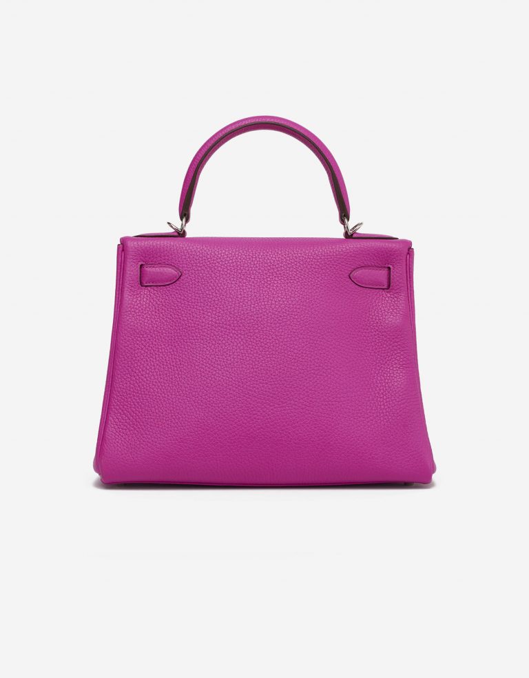 Hermès Kelly 28 Togo Magnolia consignment designer handbags saclab