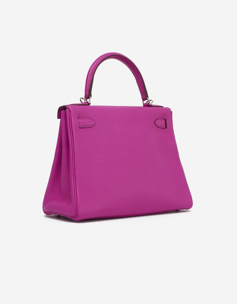 Hermès Kelly 28 Togo Magnolia consignment designer handbags saclab