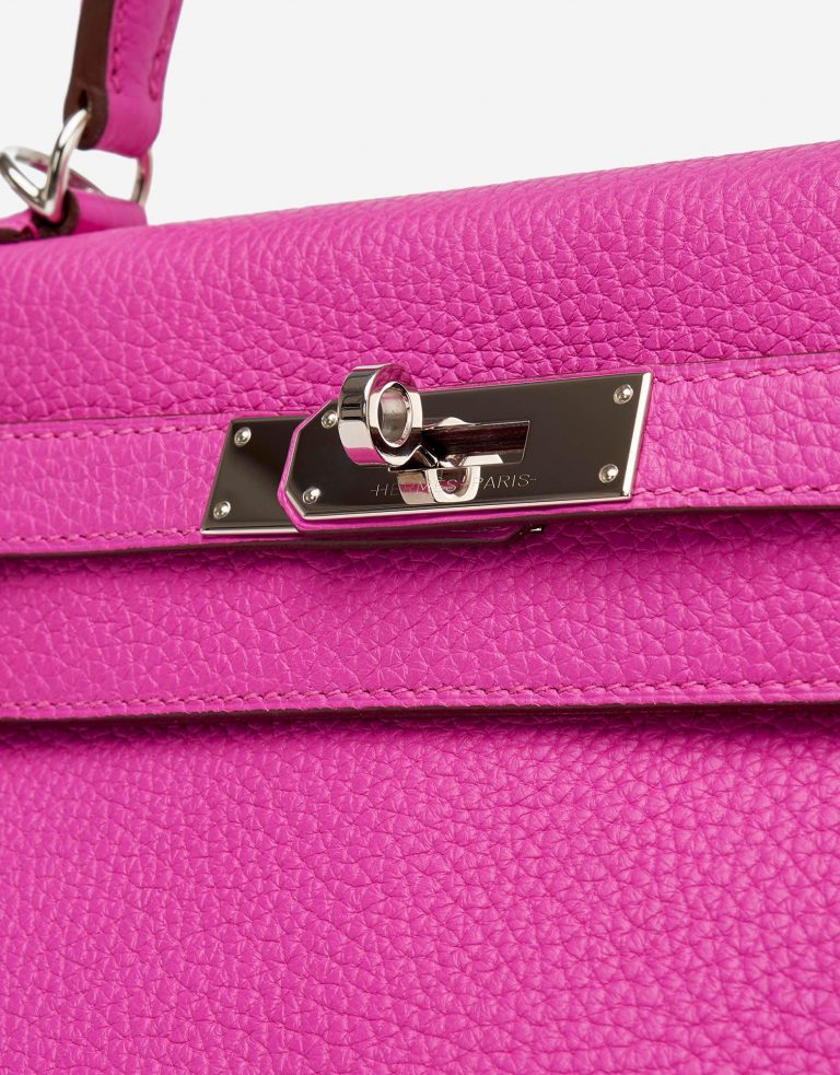 Hermès Kelly 28 Togo Magnolia consignment designer handbags saclab