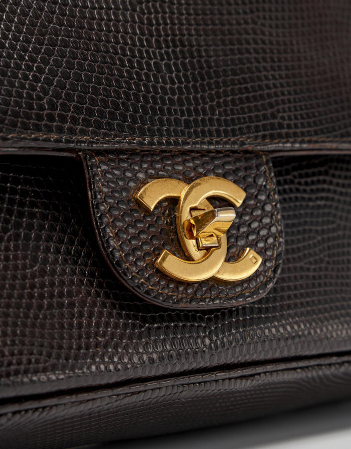 Chanel_Timeless_Medium_Lizard_Brown
