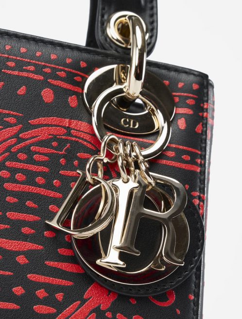Dior_Lady_Mini_Calf_Black__Red