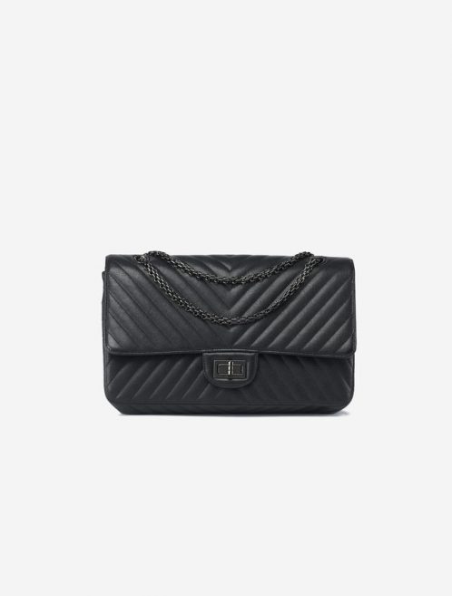 189 Chanel 255 227 Grained Lamb Black