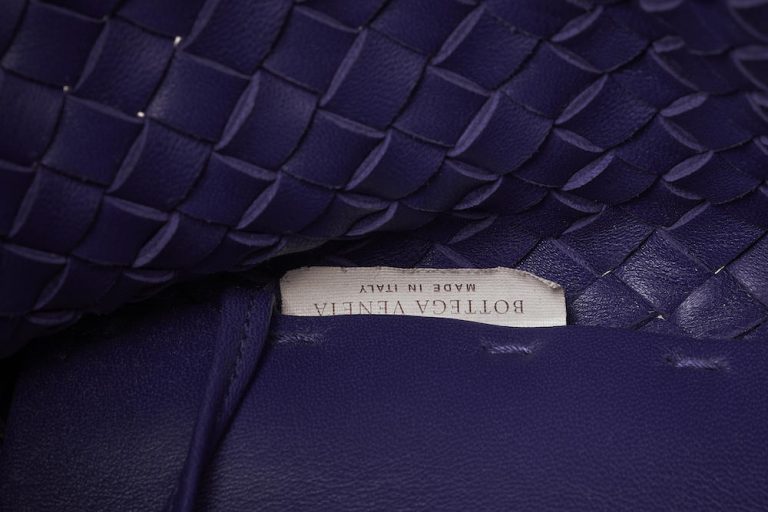Bottega Veneta Cabat Medium Purple Inside
