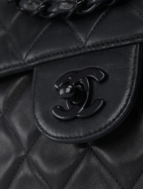 Chanel Classic Jumbo Lamb Leather Black Saclab