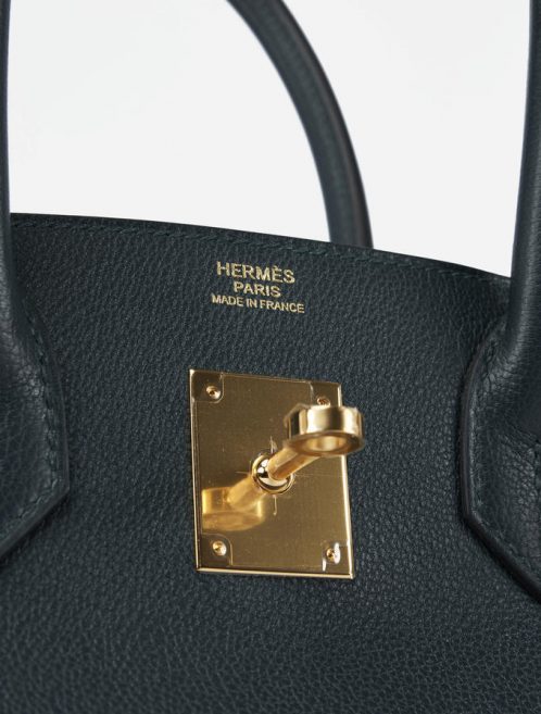 Hermès Birkin 30 Taurillion Novillo Vert Cypress Saclab