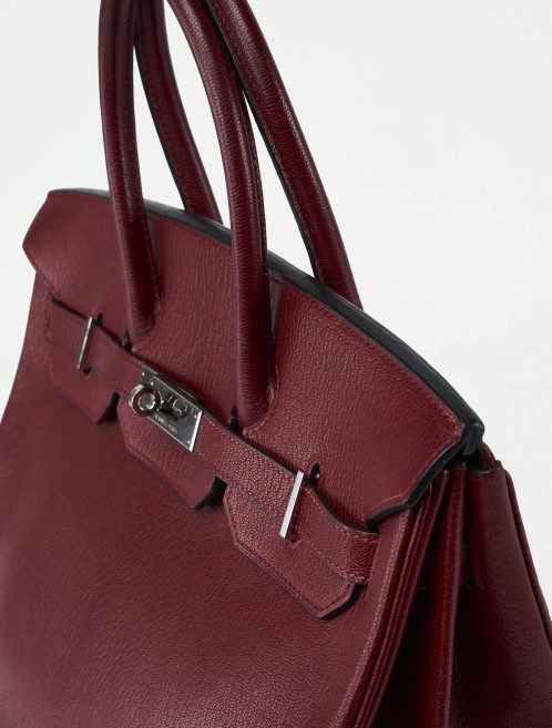 Hermès Birkin 35 Chevre Rouge H Saclab