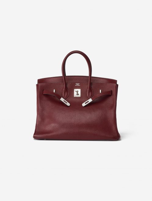 Hermès Birkin 35 Chevre Rouge H Saclab