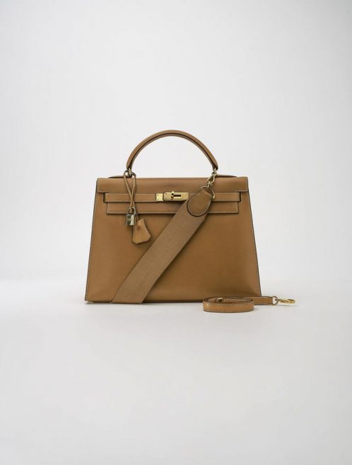 28 Hermès Kelly 32 Barenia Saclab Front