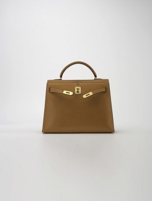 28 Hermès Kelly 32 Barenia Saclab Open