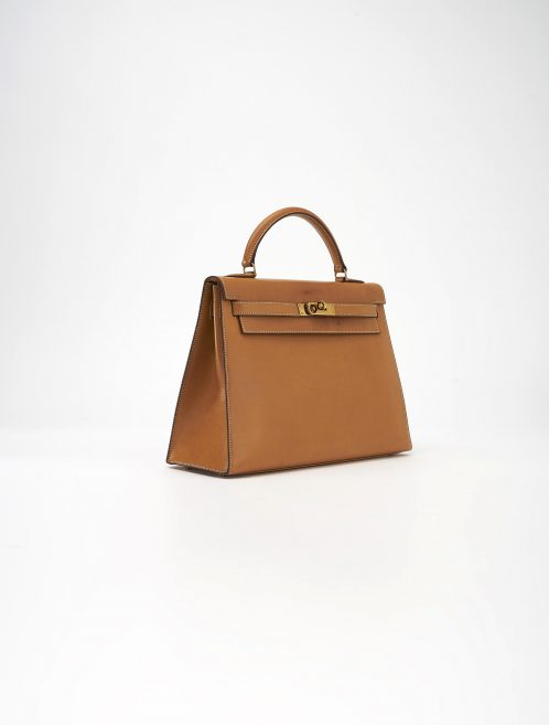 28 Hermès Kelly 32 Barenia Saclab Side