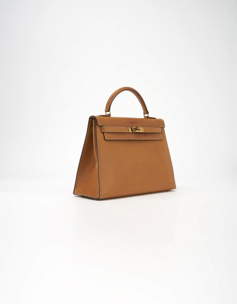28 Hermès Kelly 32 Barenia Saclab Side