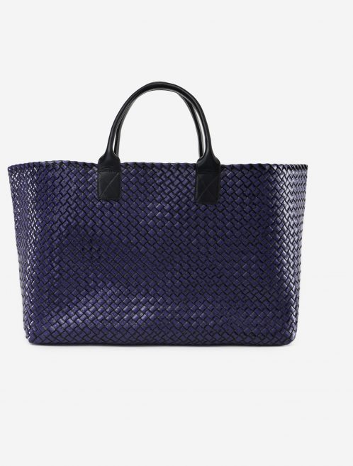 Bottega Veneta Cabat Cabat Large Purple Black