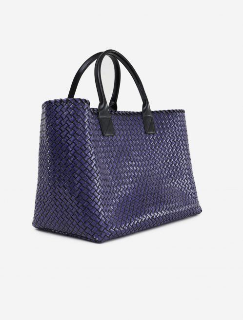 Bottega Veneta Cabat Cabat Large Purple Black