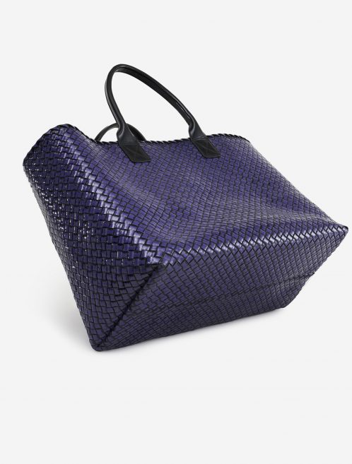 Bottega Veneta Cabat Cabat Large Purple Black