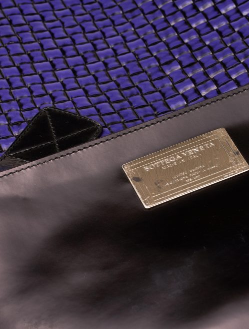 36 Bottega Veneta Cabat Cabat Large Purple Black Saclab