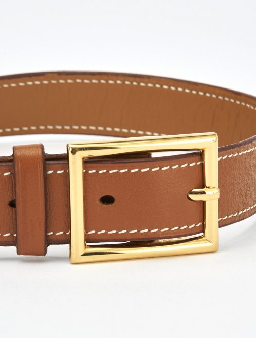 62 Hermes Kelly Swift Gold Pochette Belt Gold Saclab Clasp