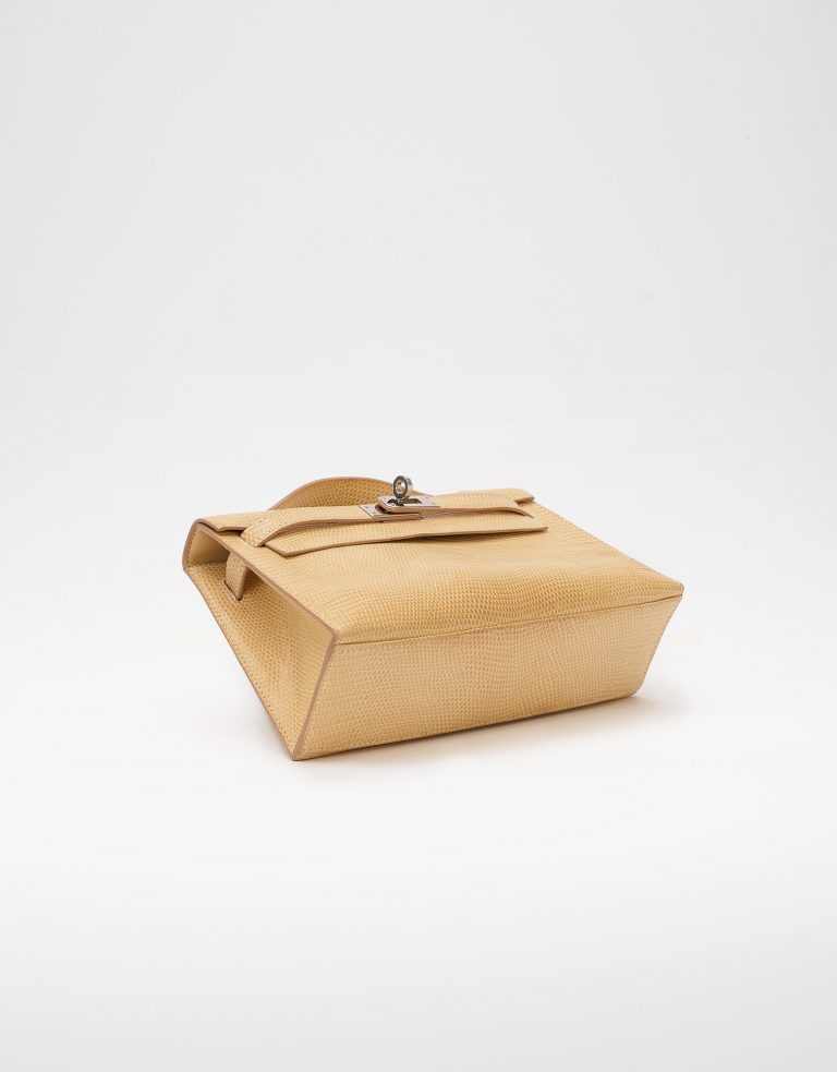 Hermes Kelly Pochette Lizard Vanille Saclàb Botoom