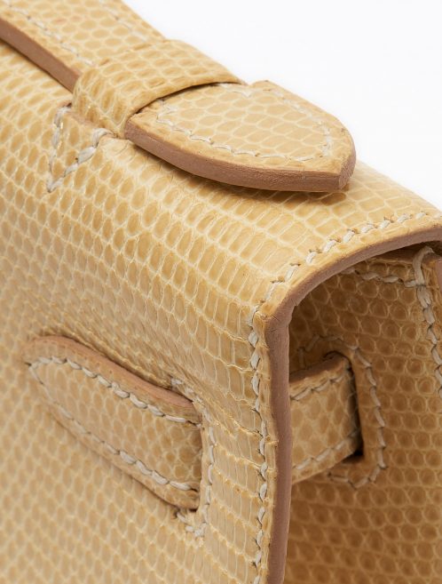 Hermes Kelly Pochette Lizard Vanille Saclàb Lizard