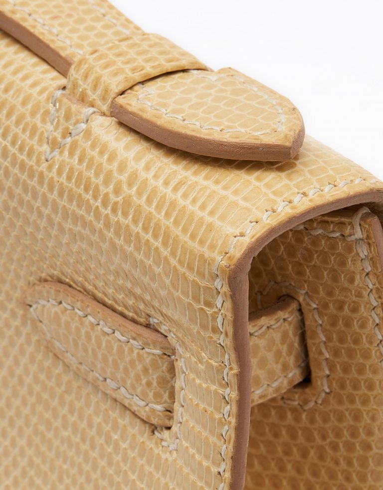 Hermes Kelly Pochette Lizard Vanille Saclàb Lizard