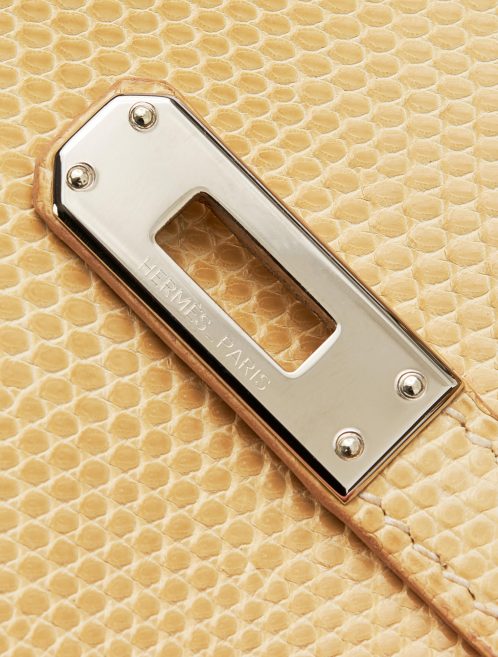 Hermes Kelly Pochette Lizard Vanille Saclàb Logo