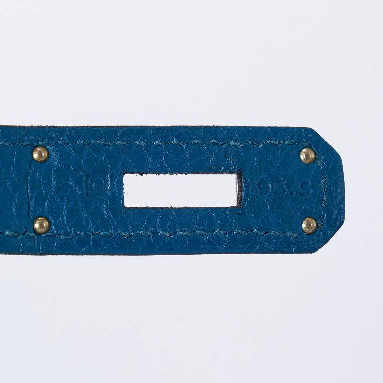 Hermes Birkin 35 Togo Blue Thalassa