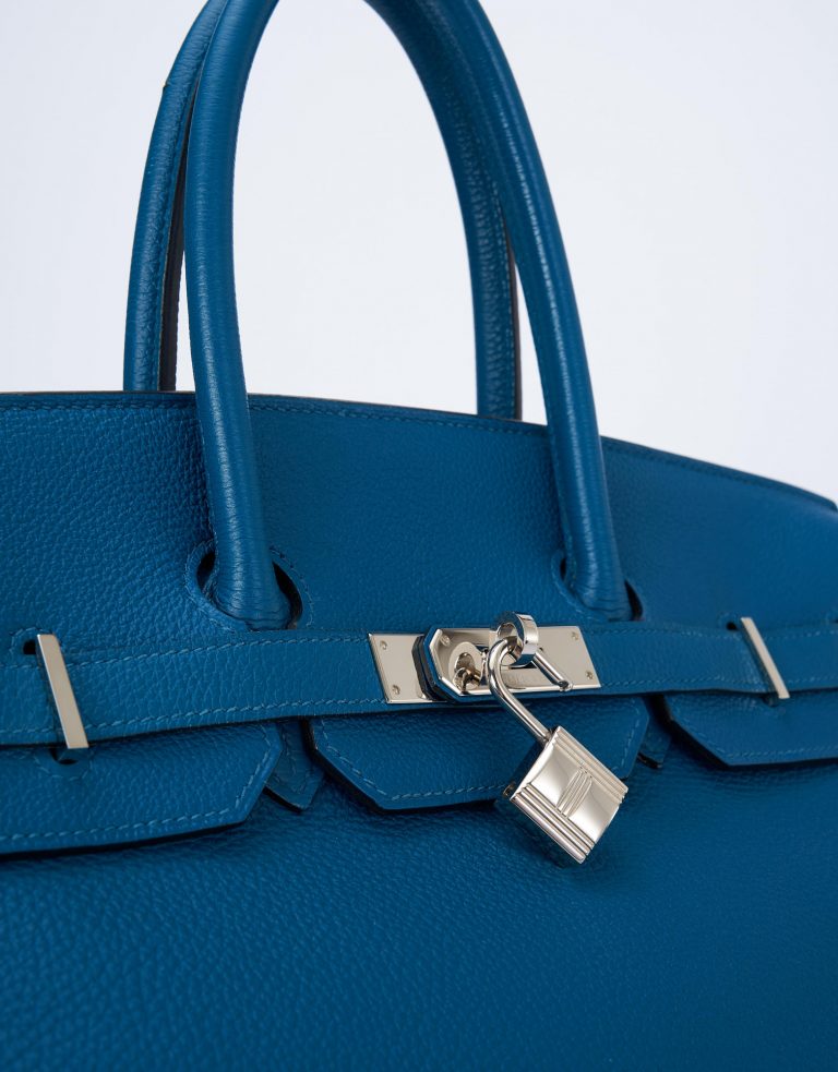 Hermes Birkin 35 Togo Blue Thalassa