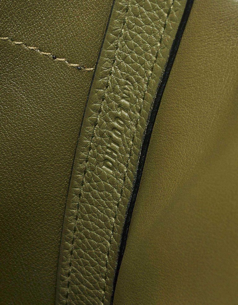77 Hermes 2424 Togo Sombrero Vert Bronze Saclab Stamp