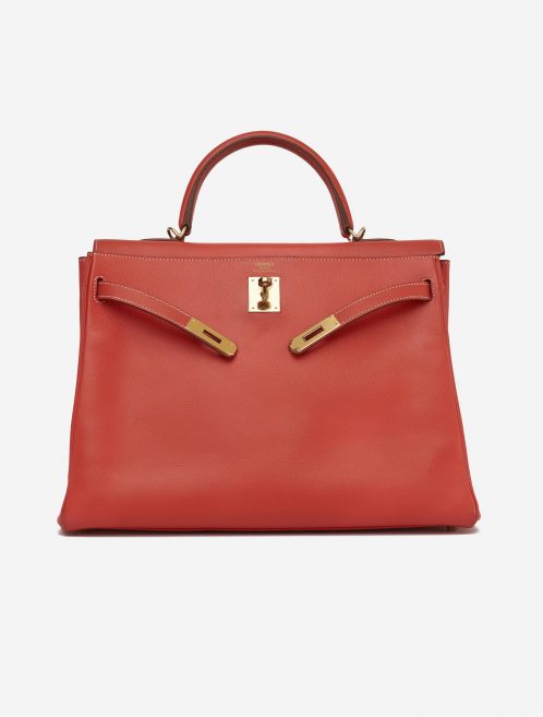 Hermès Kelly 35 Epsom Rose Jaipur - Limited Edition by Saclab Op