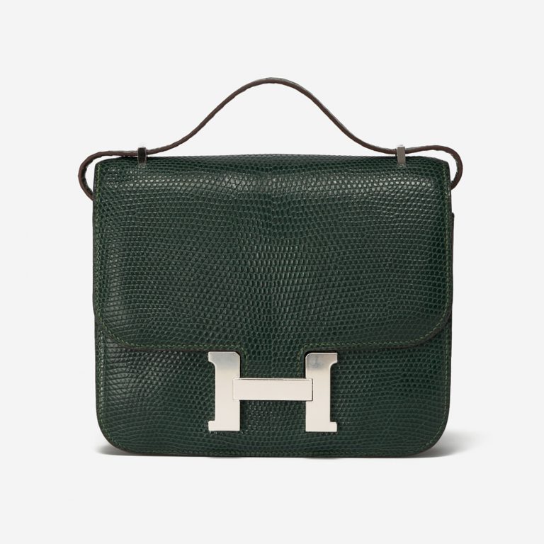 Hermes Constance 18 Lizard Vert Emerald