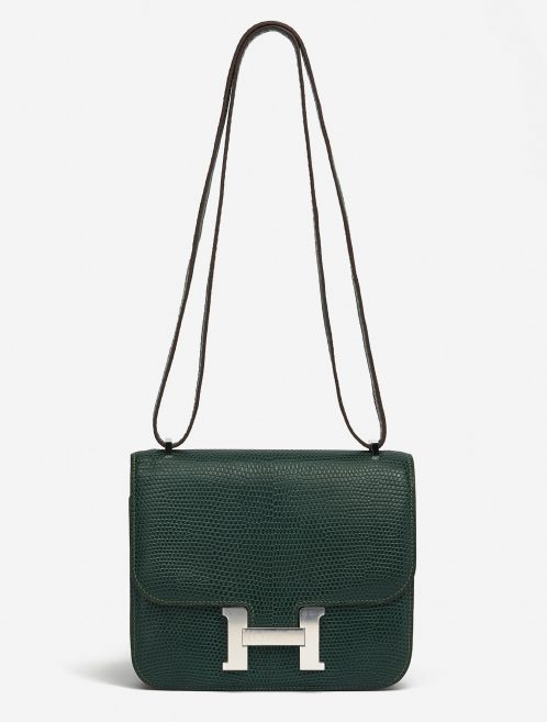 Hermes Constance 18 Lizard Vert Emerald