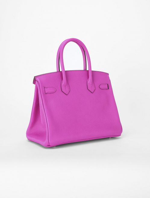 Hermes Birkin 30 Clemence Magnolia Saclab Side Back